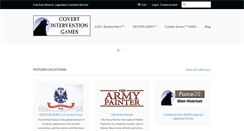 Desktop Screenshot of covertintervention.com